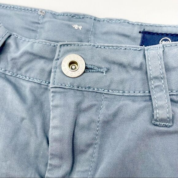 3/$20 Ag Adriano Goldschmied flat front dark teal slate gray shorts - boys 8 - Picture 2 of 7